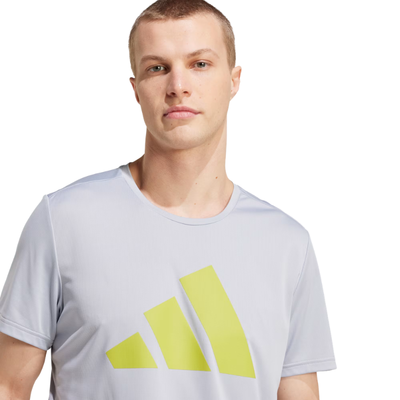 T-shirt Adidas Run It | Halo Silver (2026)
