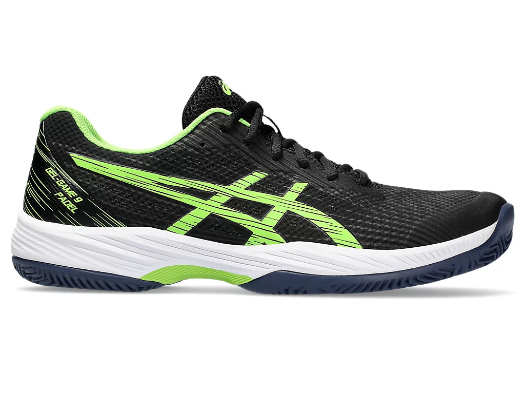 Padel House Chaussures Asics Gel Game Black Electric Lime