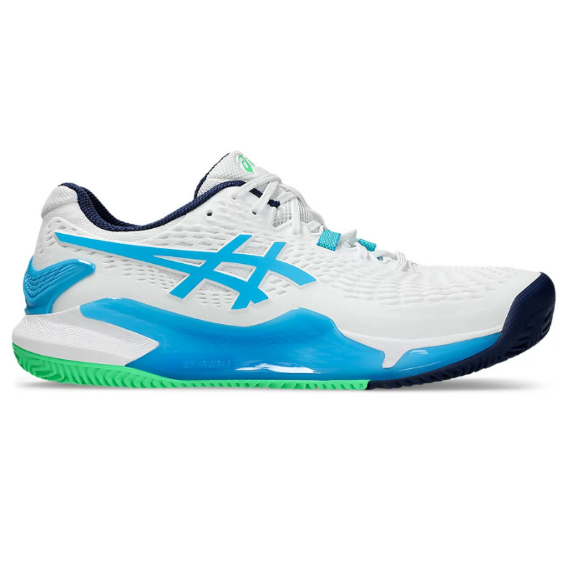 Chaussures Asics Gel Resolution 9 | White - Digital Aqua