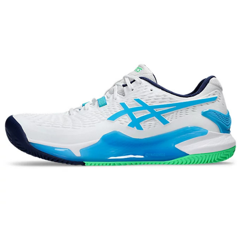 Chaussures Asics Gel Resolution 9 | White - Digital Aqua