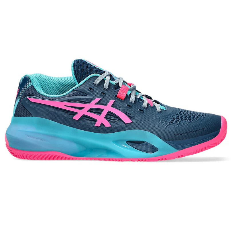 Padel House Asics Gel Resolution X Mako Blue Hot Pink