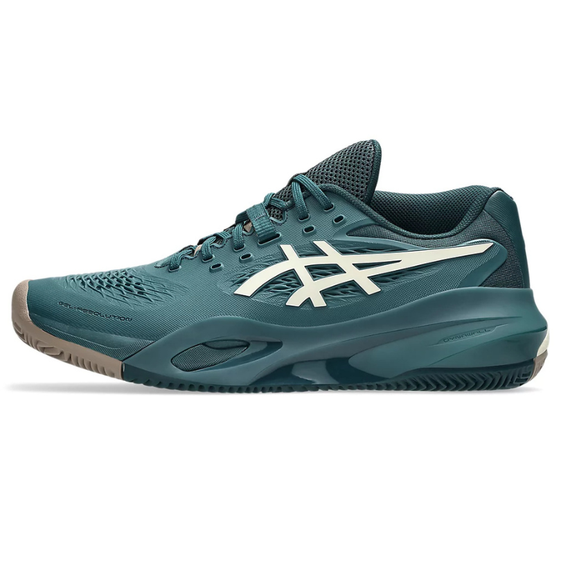 Chaussures Asics Gel Resolution X | Saxon Green - Birch