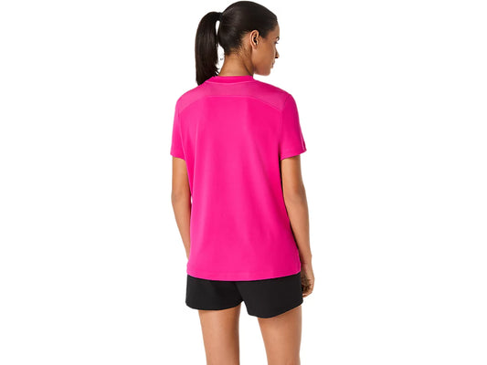 T-Shirt Asics Court SS | Pink Rave