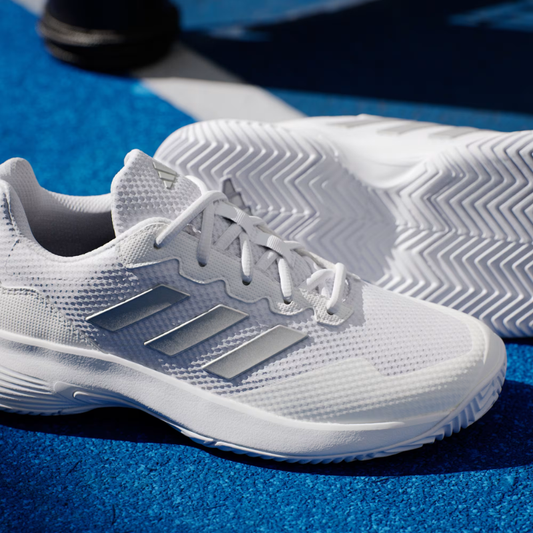 Chaussure Adidas GameCourt 2.0 | Cloud White - Silver Metallic - Cloud White