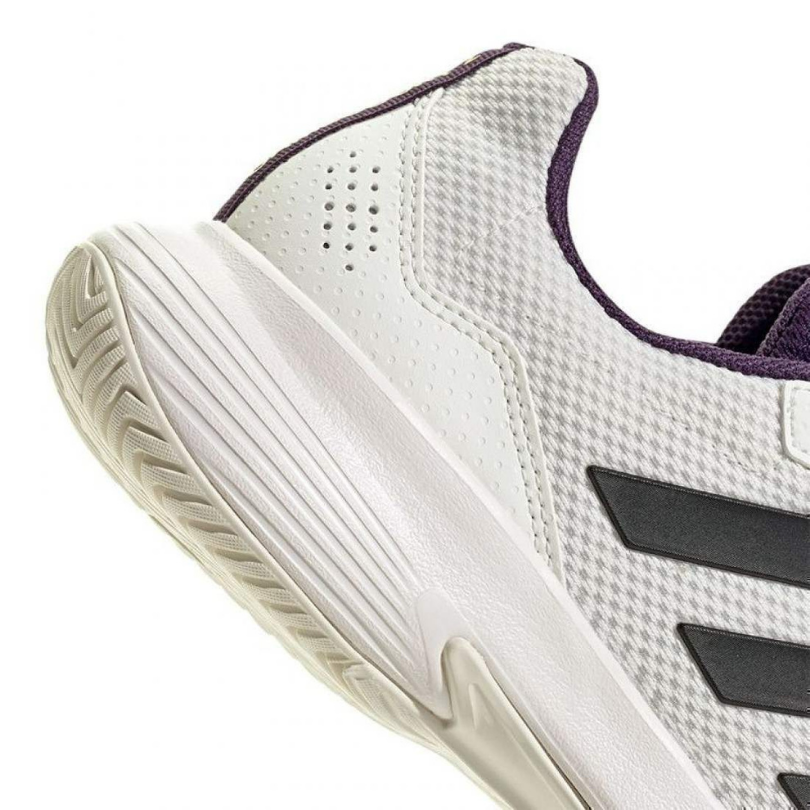 Chaussure Adidas GameCourt 2 | White Core - Black - Aurora Plum