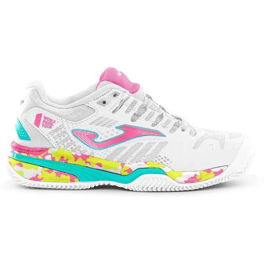Chaussures Joma Slam Junior | Blanc-Fuchsia
