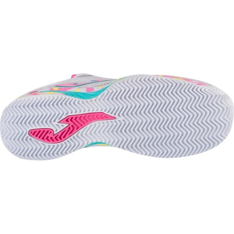 Chaussures Joma Slam Junior | Blanc-Fuchsia
