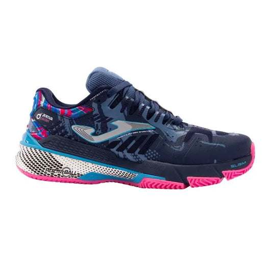 Chaussures Joma Slam Lady | Bleu Marine-Fuchsia