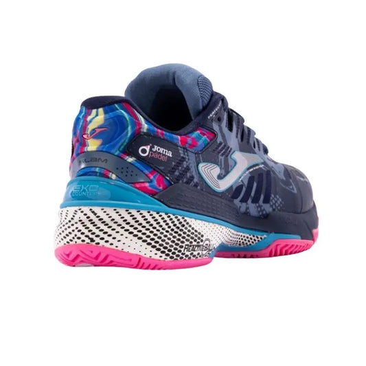 Chaussures Joma Slam Lady | Bleu Marine-Fuchsia