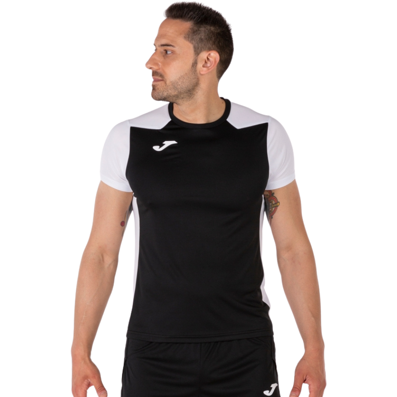 T-shirt Joma Record | Noir - Blanc