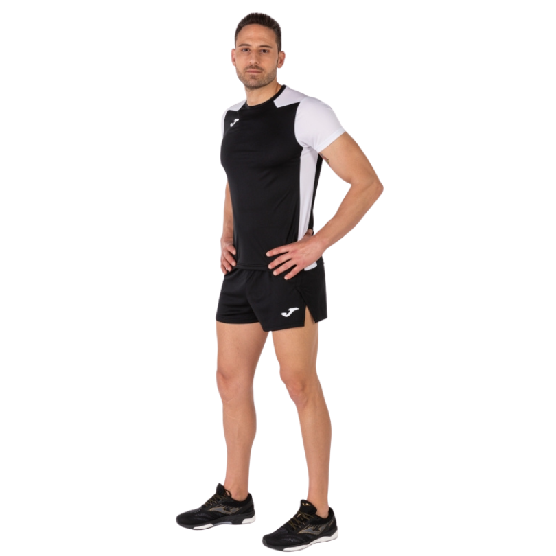 T-shirt Joma Record | Noir - Blanc