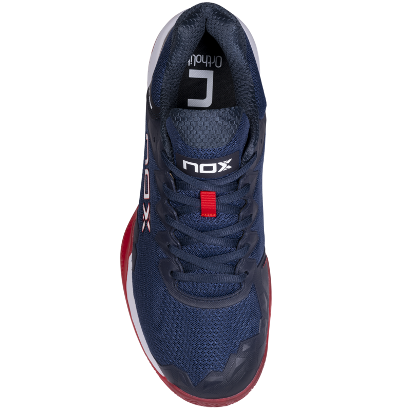 Chaussures Nox ML10 Hexa Bleu Marine-Rouge