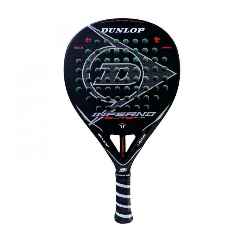 Raquette Dunlop Inferno Elite Silver
