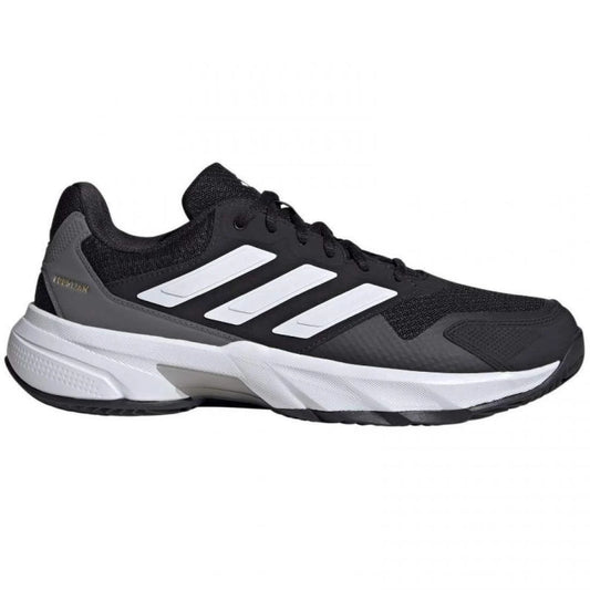 Chaussures Adidas CourtJam Control | Core Black - Cloud White - Grey Four
