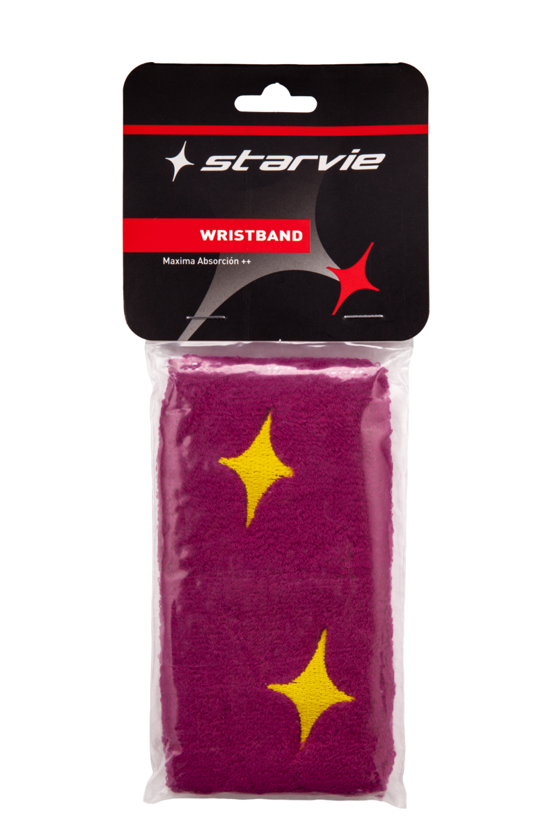 Padel House - Starvie Serre Poignet Court Violet Or 3