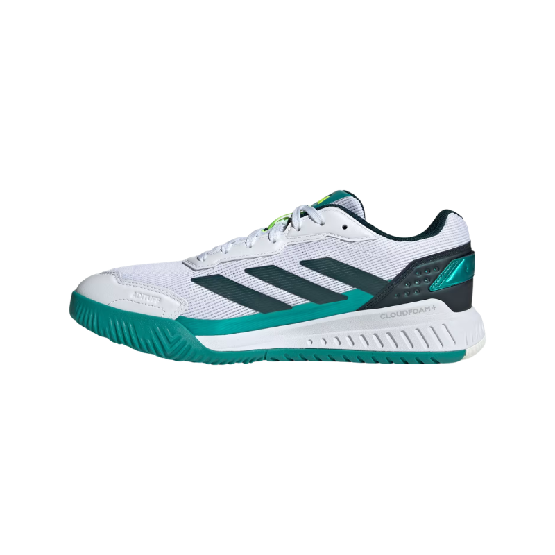 Chaussures Adidas Courtquick Padel M | Cloud White - Aurora Ivy