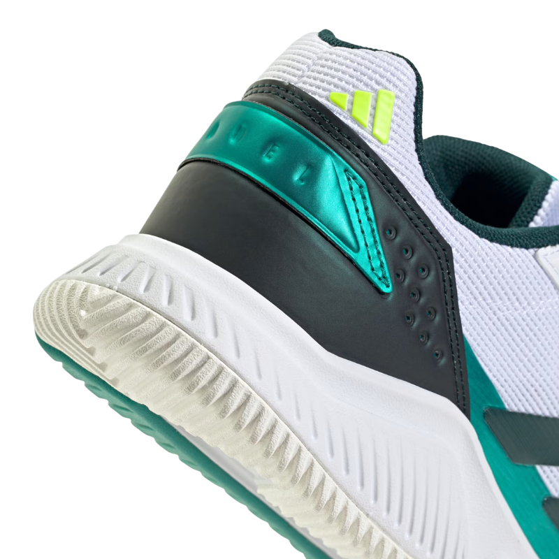 Chaussures Adidas Courtquick Padel M | Cloud White - Aurora Ivy