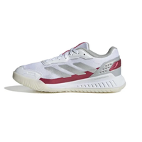 Chaussures Adidas Courtquick Padel W | Cloud White - Metallic Grey - Lucid Rose