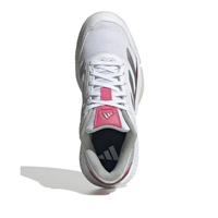Chaussures Adidas Courtquick Padel W | Cloud White - Metallic Grey - Lucid Rose