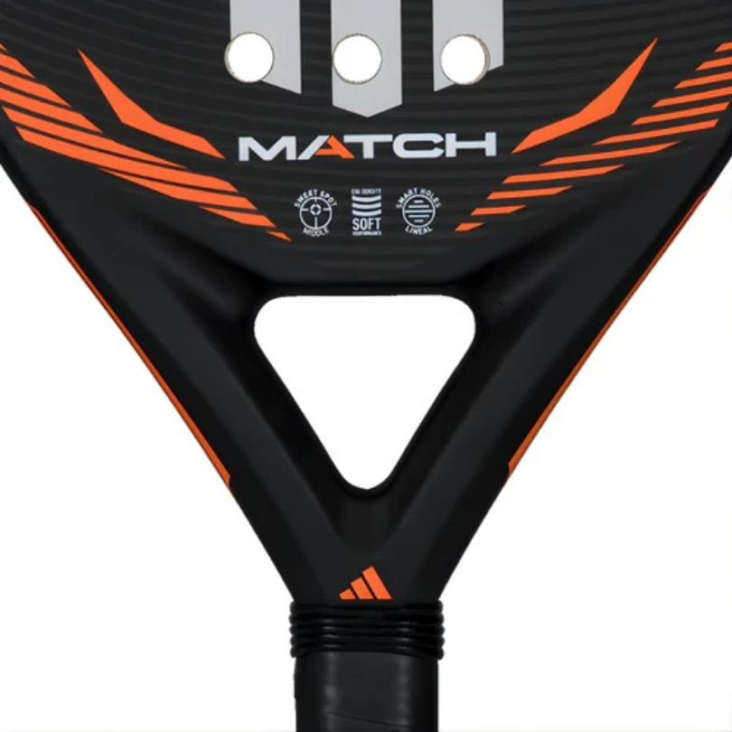Raquette Adidas Match Black Orange 3.5 (2026)