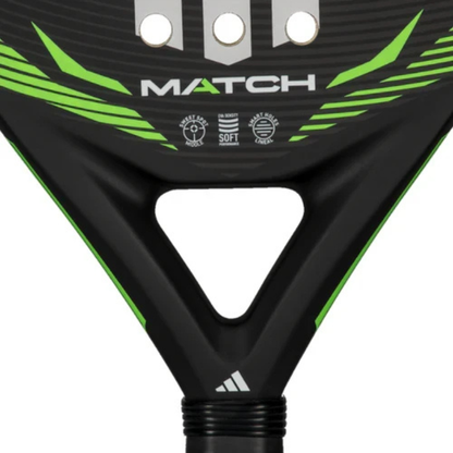 Raquette Adidas Match Black Green 3.5 (2026)