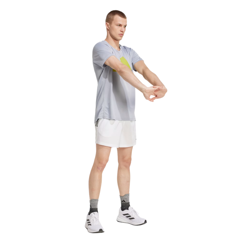 T-shirt Adidas Run It | Halo Silver (2026)