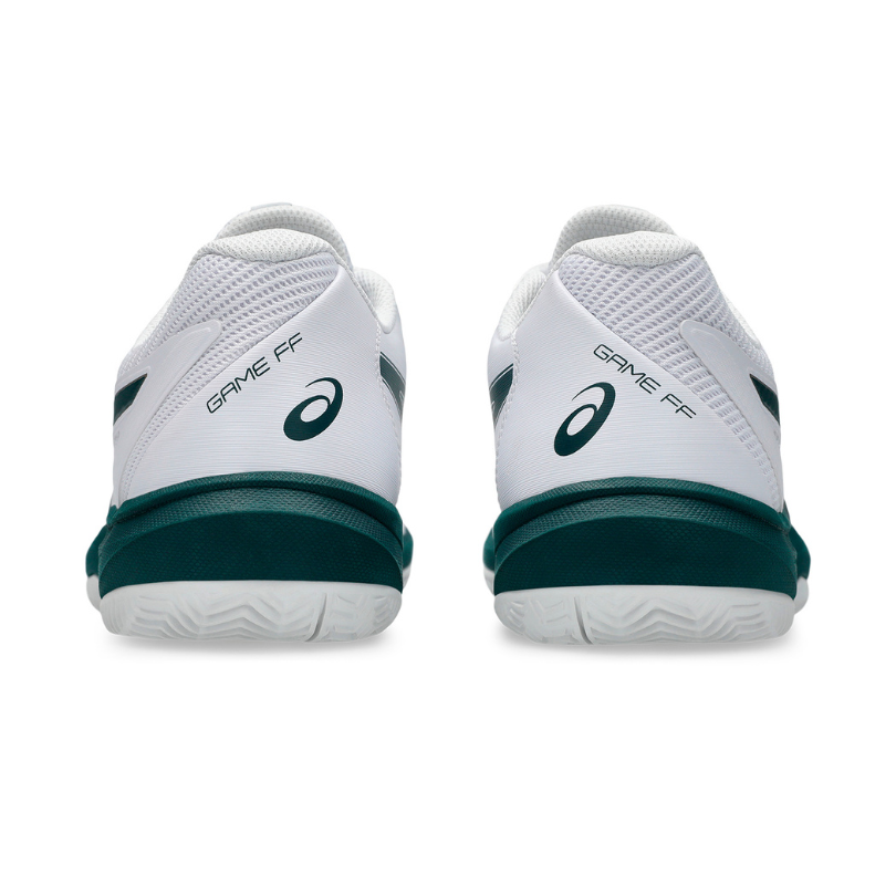 Chaussures Asics Game FF | White - Saxon Green