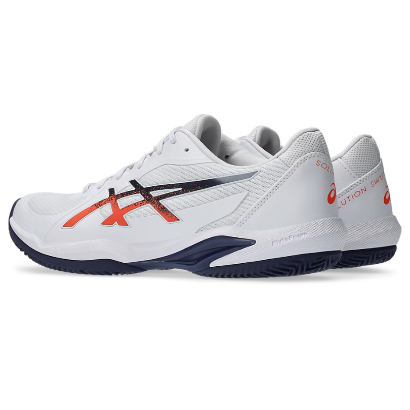 Chaussures Asics Solution Swift FF 2 | White - Nova Orange