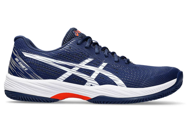 Padel House Chaussures Asics Gel Game 9 Blue Expanse White