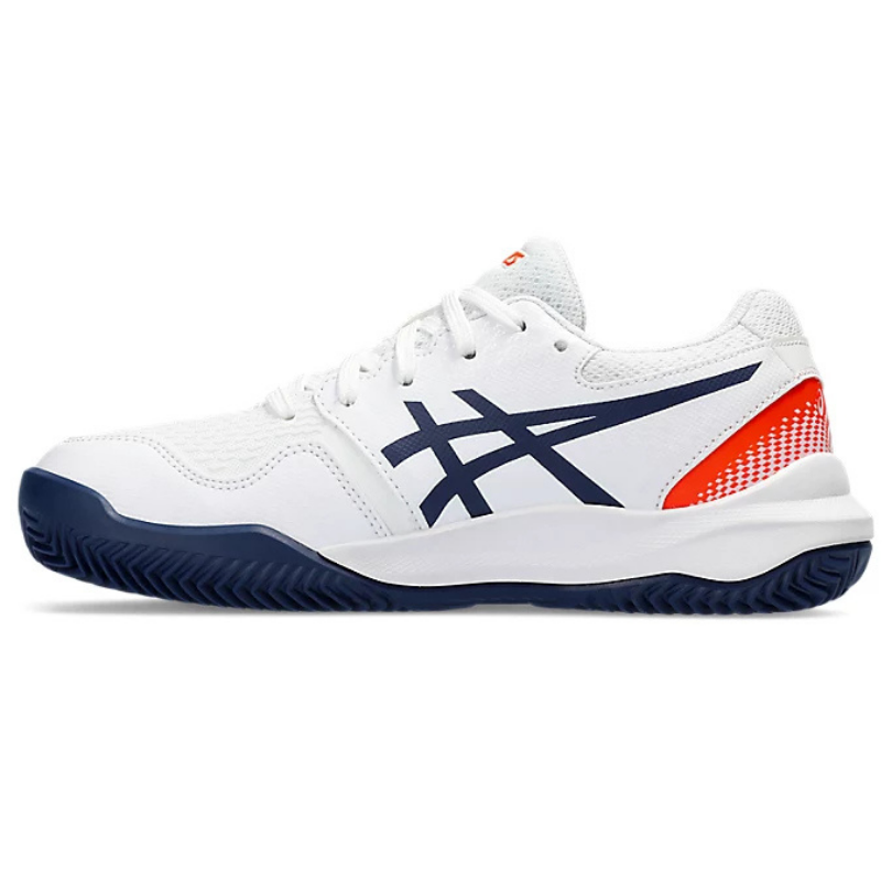 Chaussures Asics Gel Resolution 9 Junior | White - Blue Expanse