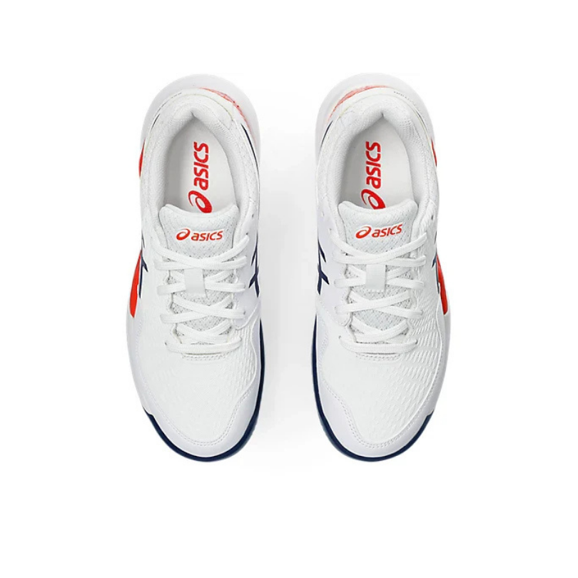 Chaussures Asics Gel Resolution 9 Junior | White - Blue Expanse