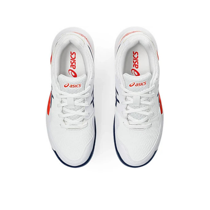 Chaussures Asics Gel Resolution 9 Junior | White - Blue Expanse