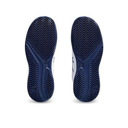 Chaussures Asics Gel Resolution 9 Junior | White - Blue Expanse