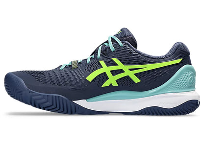 Chaussures Asics Gel Resolution 9 | Thunder Blue - Electric Lime