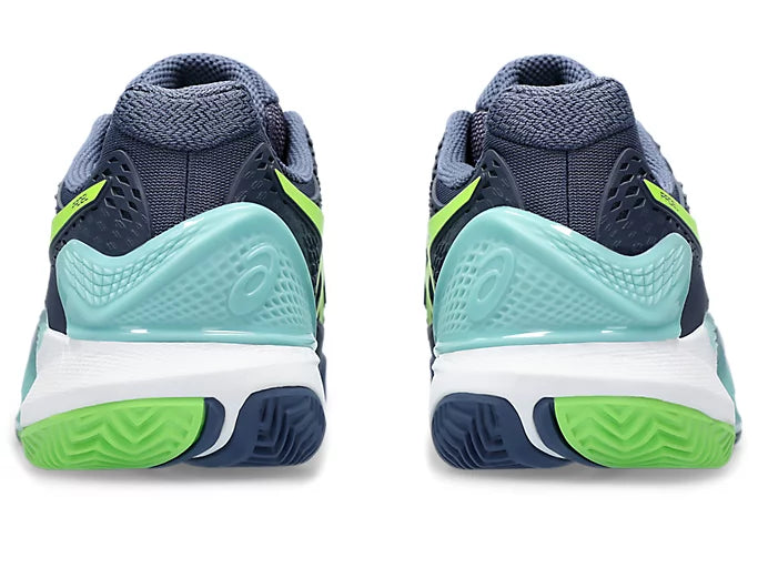 Chaussures Asics Gel Resolution 9 | Thunder Blue - Electric Lime