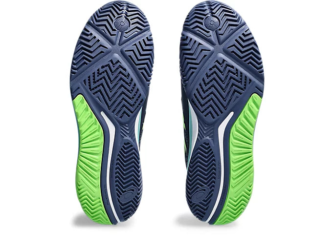 Chaussures Asics Gel Resolution 9 | Thunder Blue - Electric Lime