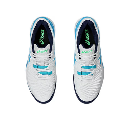Chaussures Asics Gel Resolution 9 | White - Digital Aqua