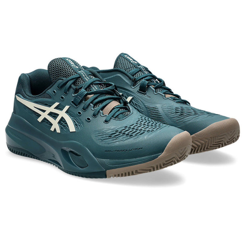 Chaussures Asics Gel Resolution X | Saxon Green-Birch