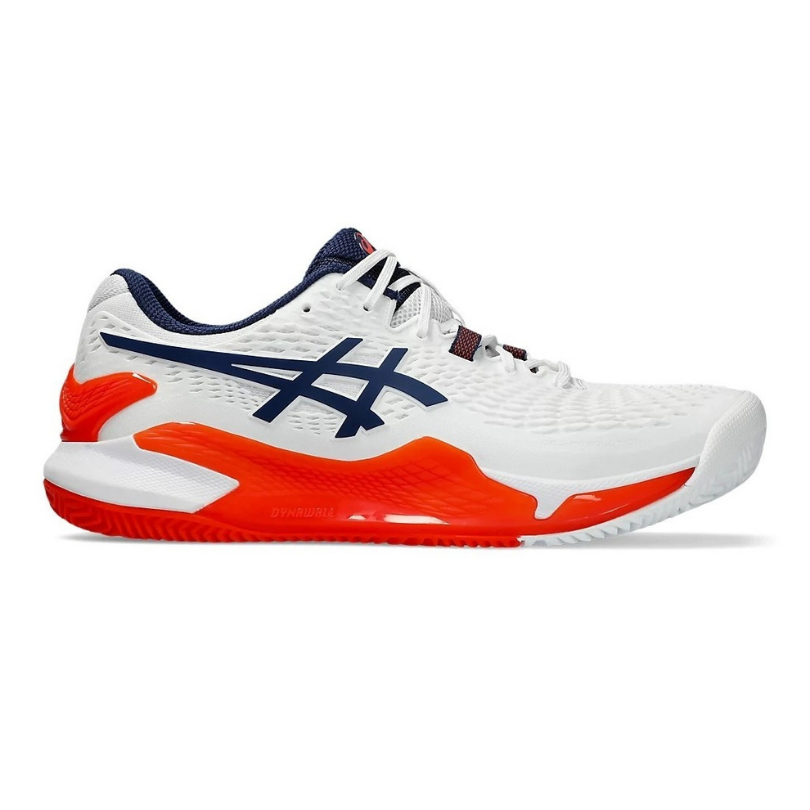 Chaussures Asics Gel Resolution 9 | White - Orange