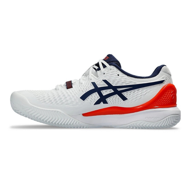 Chaussures Asics Gel Resolution 9 | White - Orange