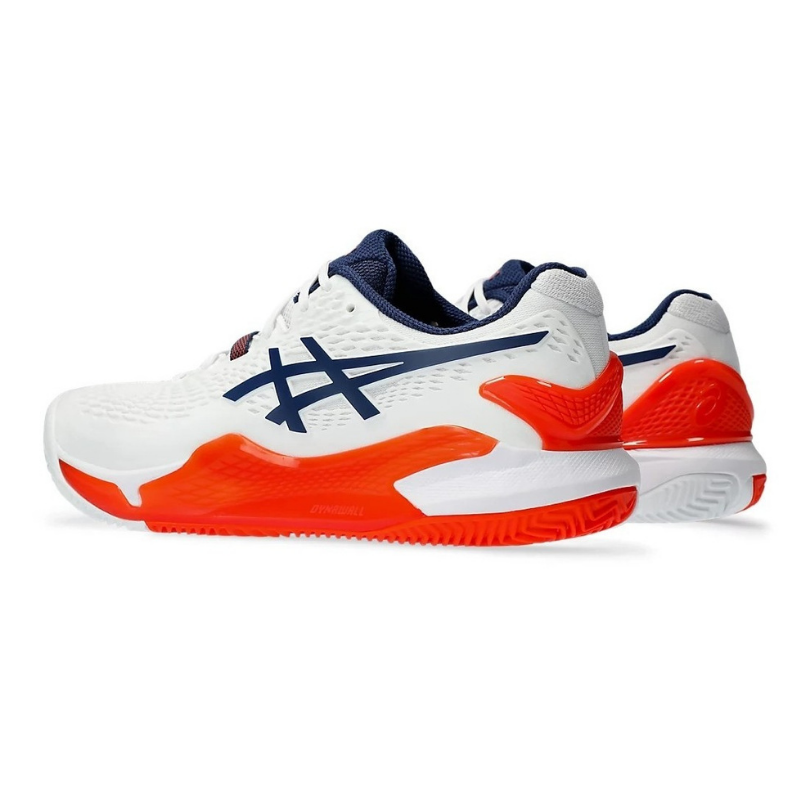 Chaussures Asics Gel Resolution 9 | White - Orange
