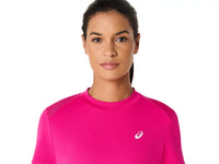 T-Shirt Asics Court SS | Pink Rave