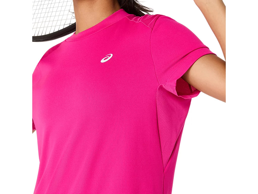 T-Shirt Asics Court SS | Pink Rave