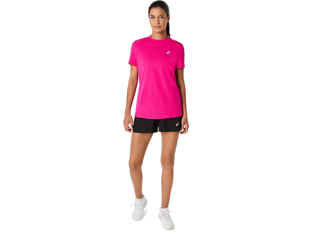 T-Shirt Asics Court SS | Pink Rave