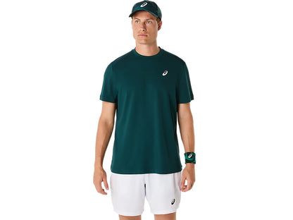 T-Shirt Asics Court SS | Saxon Green