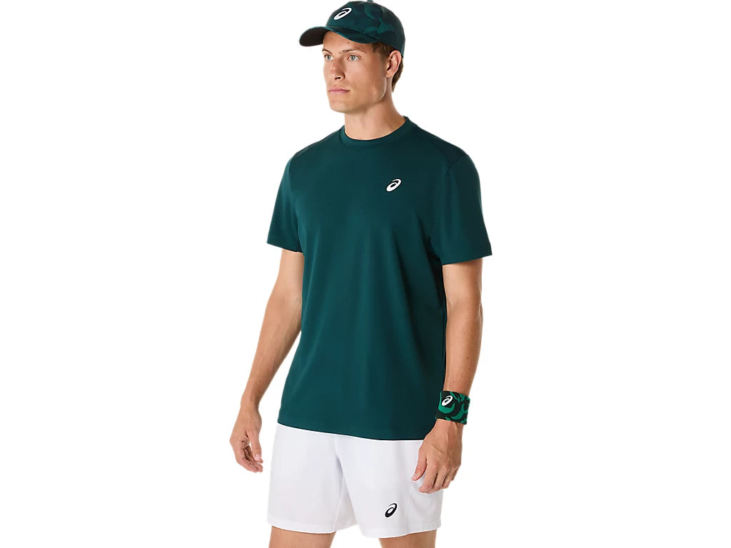 T-Shirt Asics Court SS | Saxon Green
