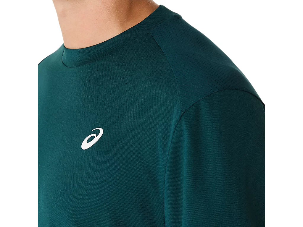 T-Shirt Asics Court SS | Saxon Green