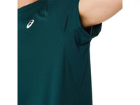 T-Shirt Asics Court SS | Saxon Green