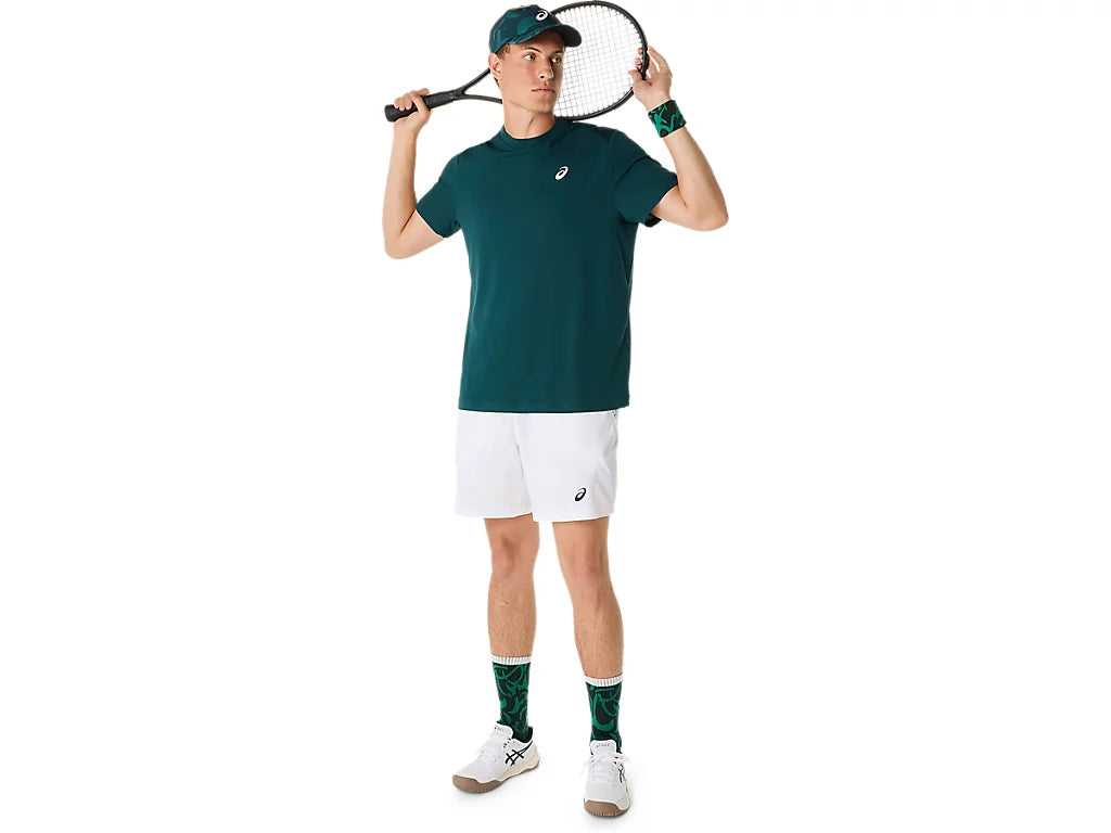 T-Shirt Asics Court SS | Saxon Green