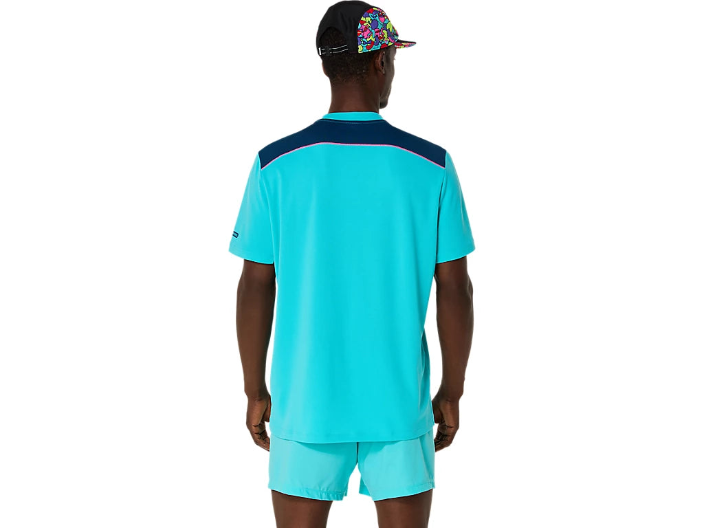 T-Shirt Asics Padel Court SS | Energy Aqua